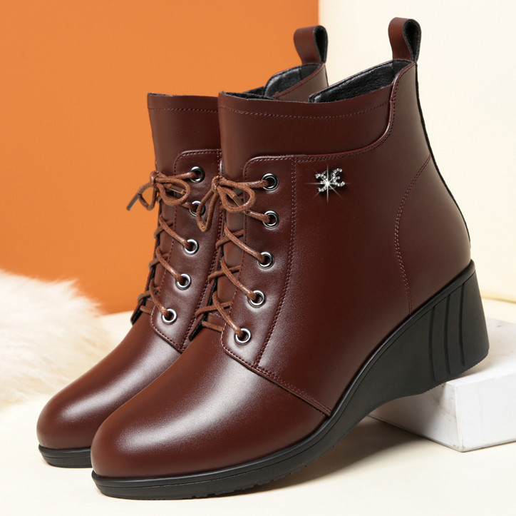 Womens Becker Lace Up Booties  |  Pumps And Heels Pumps And Heels Pumps And Heels