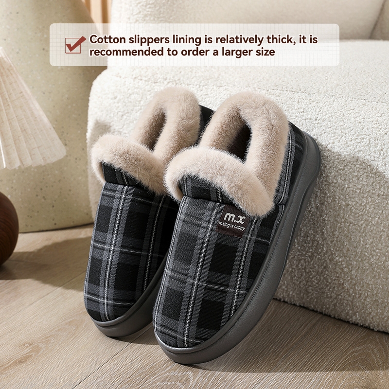 Womens Mama Bear Plaid Scuff Slippers  |  Slippers And House Shoes Slippers And House Shoes Slippers And House Shoes